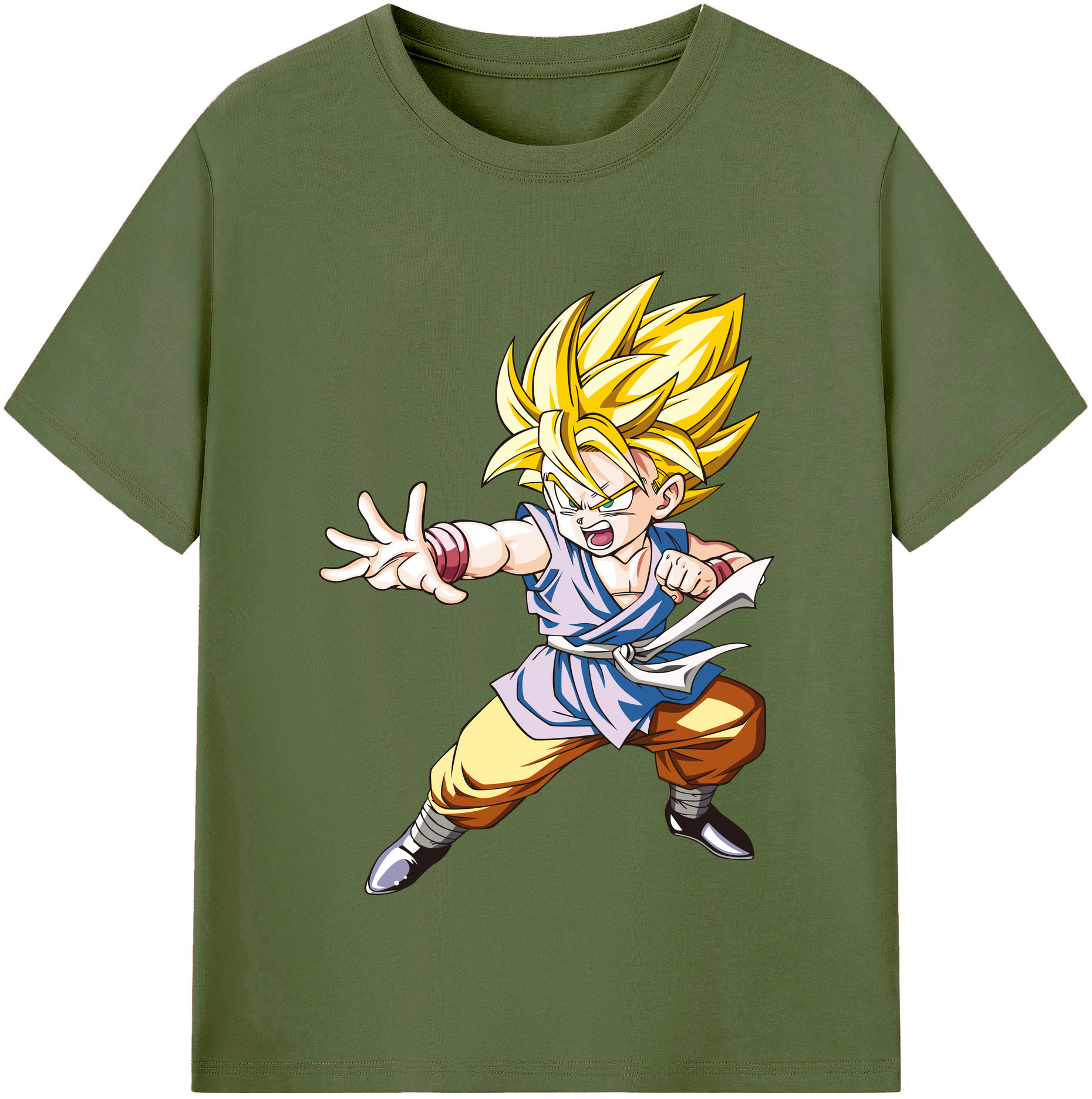 （画像用） ドラゴンボール ベジット DRAGON BALL Vegetto 綿100％半袖Tシャツ（フロントプリント）